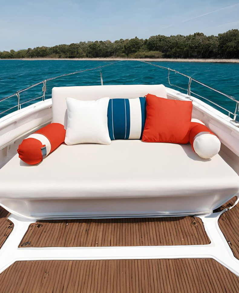 Custom boat cushion
